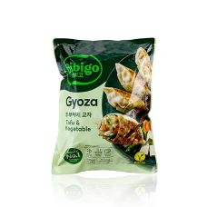 Wan Tan - Gyoza Teigtaschen mit Gemüsefüllung (Tofu, Lauch, Kohl), Bibigo, TK, 600 g, 30 St