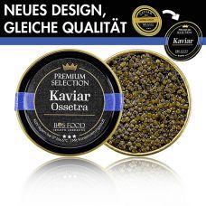 BOS FOOD Premium Selection - Ossetra/Osietra Kaviar, Acipenser gueldenstaedtii, 30 g