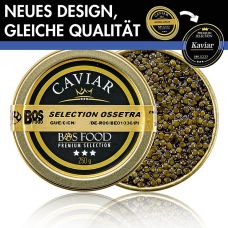 Selection Ossetra Kaviar (Acipenser gueldenstaedtii), 250 g
