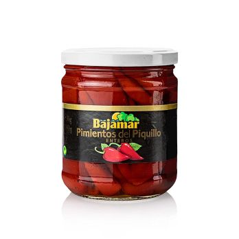 Pimiento Piquillo - Piquillopaprika im eigenen Saft, Bajamar, 420 g