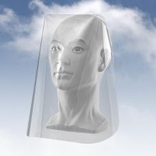 Einweg Visierschild, aus nachhaltigem Kunststoff (Ocean Plastic), 1 St