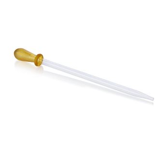 Glas Pipette mit Sauger,  ca. 2 ml, 15cm, 1 St