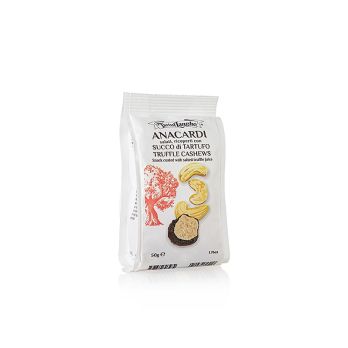TARTUFLANGHE Barsnack Cashewkerne mit Trüffelsaft überzogen, 50 g