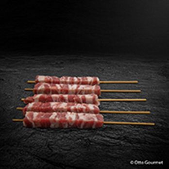 Ibérico Grillspieße Abanico Rippenfleisch vom Iberico Schwein Otto Gourmet, TK, ca.150 g, ca.5 St