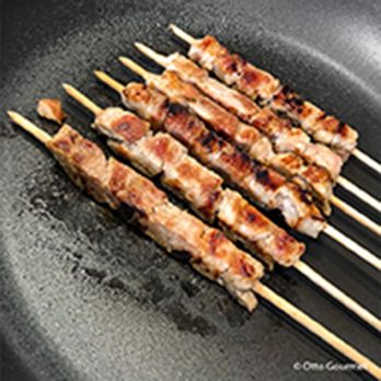 Ibérico Grillspieße Abanico Rippenfleisch vom Iberico Schwein Otto Gourmet, TK, ca.150 g, ca.5 St