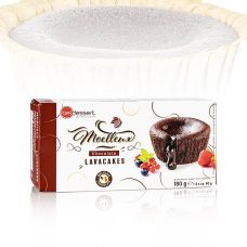 Schoko-Lavakuchen mit flüssigem Kern, beldessert, TK, 2,16 kg, 24 x 90g