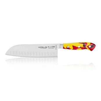 Serie Premier Plus GO FOR GOLD Santoku Messer, Kullenschliff, 18cm, DICK, 1 St