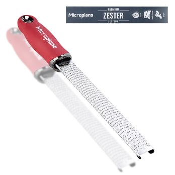 Premium Classic - Stab, Zesten Reibe, Griff Granatapfelrot /soft-touch, 1 St