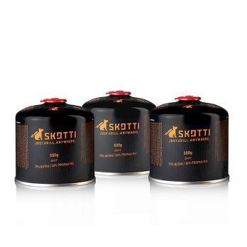 SKOTTI GAS, für den Gasgrill, 3 Stück, Propan / Butan, 3 tlg.