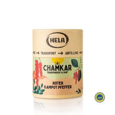 HELA Chamkar - Roter Kampot Pfeffer, getrocknet, ganz, g.g.A.,, 100 g