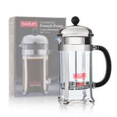 Bodum Kaffeebereiter Chambord, Edelstahl verchromt, 1 L, 1 St
