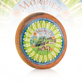 Morbier A.O.P., Halbfester Schnittkäse, ganzer Laib, ca.7 kg