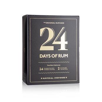 Adventskalender 24 Days of Rum - Edition Schwarz (Black), 480 ml