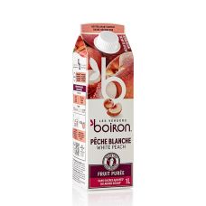 Boiron weißer Pfirsich Püree, pasteurisiert, 1 l