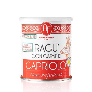 Ragù vom Reh, Appennino (Capriolo), 800 g