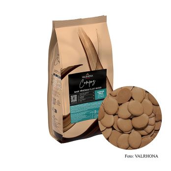 Valrhona Compoz Schokoladen - Gerösteter Buchweizen-Basis, Callets, 3 kg