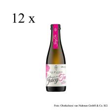 van Nahmen - Sparkling Juicy Tea - Rose - Darjeeling Tee - Rhabarber, BIO, 2,4 l, 12 x 200ml