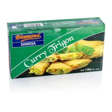 Curry-Trigonen, mit Gemüse, Samosas, TK, 1,2 kg, 96 x 12,5g