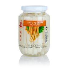 Lotuswurzeln, als Stäbchen in Salzlake eingelegt, China, 454 g, ca.50 St