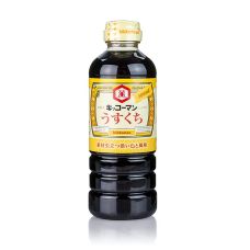 Soja-Sauce - Shoyu, Kikkoman, Usukuchi, hell, Japan, 500 ml