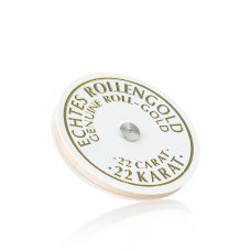 Gold - Rollengold, 22 Karat, 3mm breit, E175, 21 m