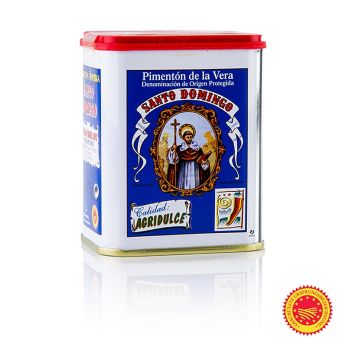 Paprikapulver- Pimenton de la Vera DOP/g.U, geräuchert, bittersüß, Santo Domingo, 75 g