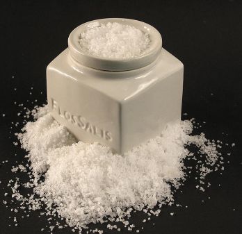 Tisch-Salz-Gefäß Flos Salis®, groß, Flor de Sal-Auslese, 340 g