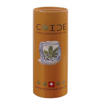 Chillo C-ICE Swiss Cannabis Ice Tea - Eistee mit Hanfgeschmack, 250 ml