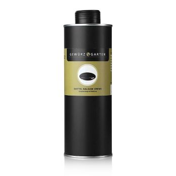 Gewürzgarten Dattel-Balsam-Creme, 3% Säure, 500 ml