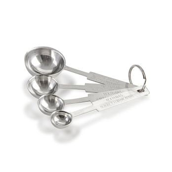 Messlöffel-Set, 1,25/ 2,5/ 5 /15 ml, 4 tlg.