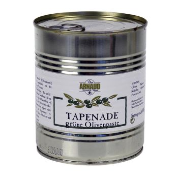 Oliven-Paste - Tapenade, grün, Arnaud, 800 g