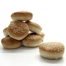 Burger Brötchen Mini mit Sesam, ca. ø 5cm, TK, 3,96 kg, 180 St