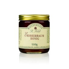 Erdbeerbaum-Honig, hell-bernsteinfarben, bitter-süß, 500 g