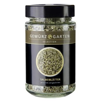 Gewürzgarten Salbeiblätter, getrocknet, geschnitten, 40 g