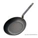 deBUYER Mineral B Element Eisenpfanne mit Grillboden, ø 32cm, 4,2cm hoch, 1 St