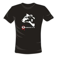 LEKKER KLAMOTTEN by S. Stemberg, T-Shirt, schwarz, Oxenbacke, Gr. S, 1 St