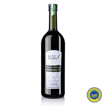 Kürbiskernöl aus der Steiermark g.g.A., 100 % rein, Berghofer-Mühle, 1 l