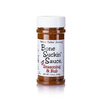 Bone Suckin´ Hot Seasoning & Rub´, BBQ Gewürzzubereitung, scharf, Ford´s Food, 164 g
