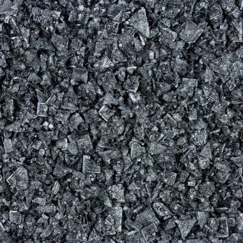 Dekorsalz schwarz in Pyramidenform, Petros, Zypern, 100 g