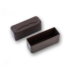 Schokoladen- Form Rechteck zartbitter, 60x20x25mm, Michel Cluizel, 1,215 kg, 135 St