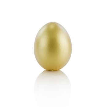 Goldenes Nougat Ei, 50 g