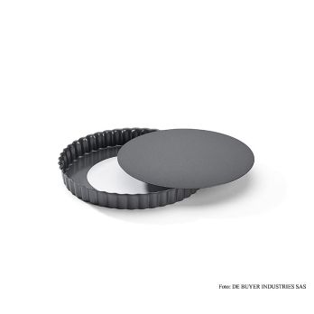 deBUYER Tarteform, rund, ø19,8cm, mit abnehmbaren Boden, 1 St