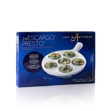 Burgunder Schnecken, in Kräuterbutter, TK, Loic D´Artimont, 250 g, 24 St