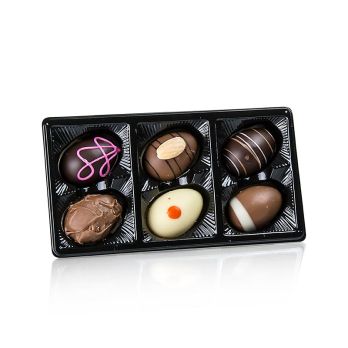 Ostereier -Trüffelpralinen, mit Alkohol, Peters, 110 g