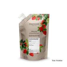 Püree - Erdbeere, Sorte Gariguette, mit Zucker, 1 kg