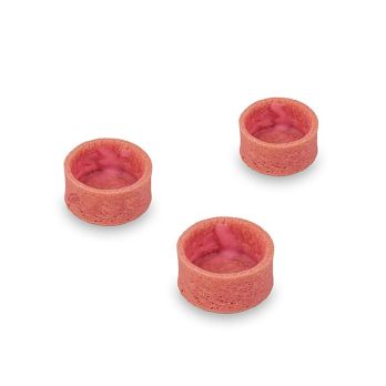 Dessert-Tartelettes Erdbeere, gecoated, ø 35x17mm h, 1,05 kg, 210 St