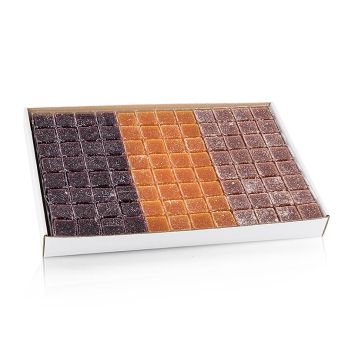 Valrhona Pate de Fruits, 6 Sorten Fruchtgelees, 1,8 kg, 192 St
