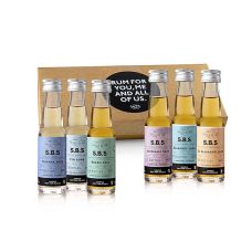 SBS Rum-Erlebnis Paket, Raritäten in Fassstärke, 120 ml, 6 x 20ml