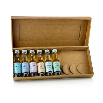 SBS Rum-Erlebnis Paket, Raritäten in Fassstärke, 120 ml, 6 x 20ml