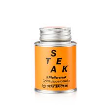 Spiceworld 5-Pfeffer-Steak, Gewürzzubereitung, Streudose, 70 g